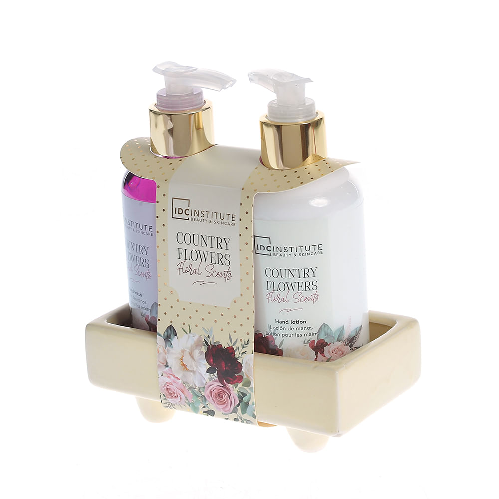 Sapun lichid si lotiune de maini Country Flowers - 2 | YEO