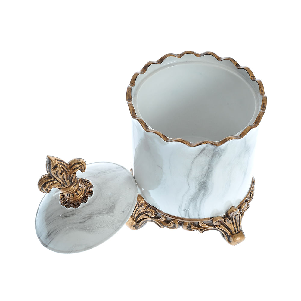 Bol decorativ tip marmura - 2 | YEO