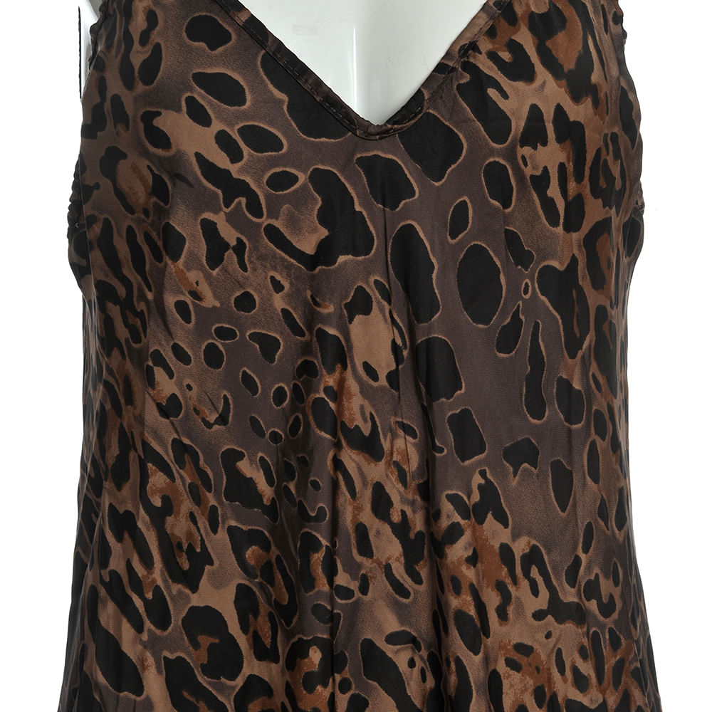 Rochie cu model animal print - 1 | YEO