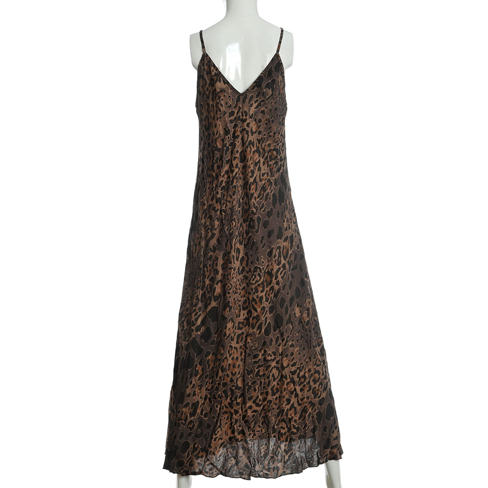 Rochie cu model animal print - 2 | YEO