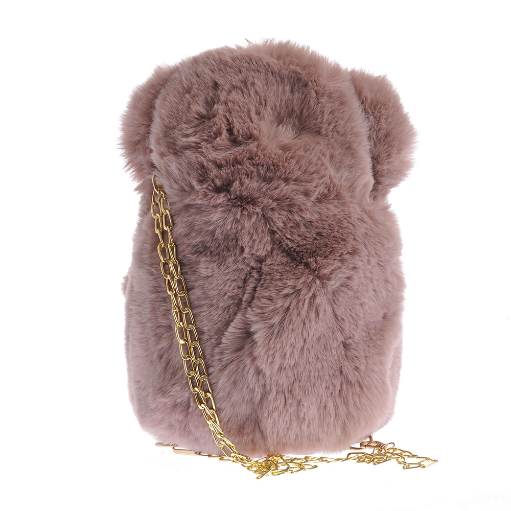 Rucsac roz in forma de urs - 3 | YEO