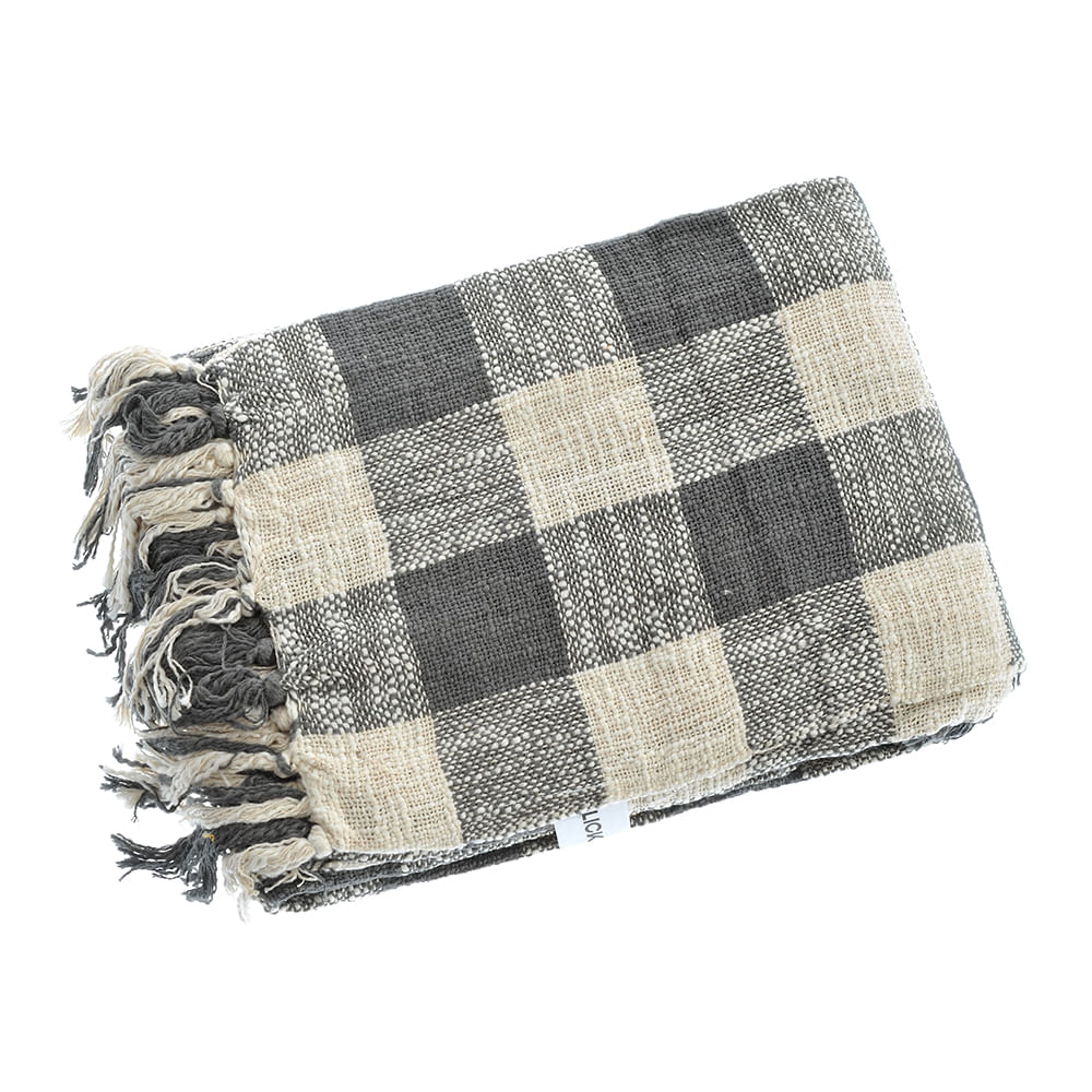 Patura in carouri 130x170 cm - 3 | YEO