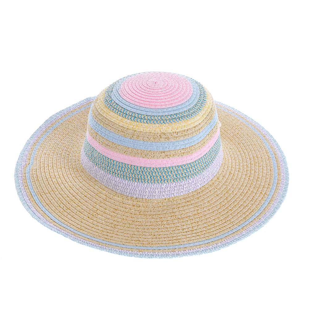Palarie colorata cu flori - 1 | YEO