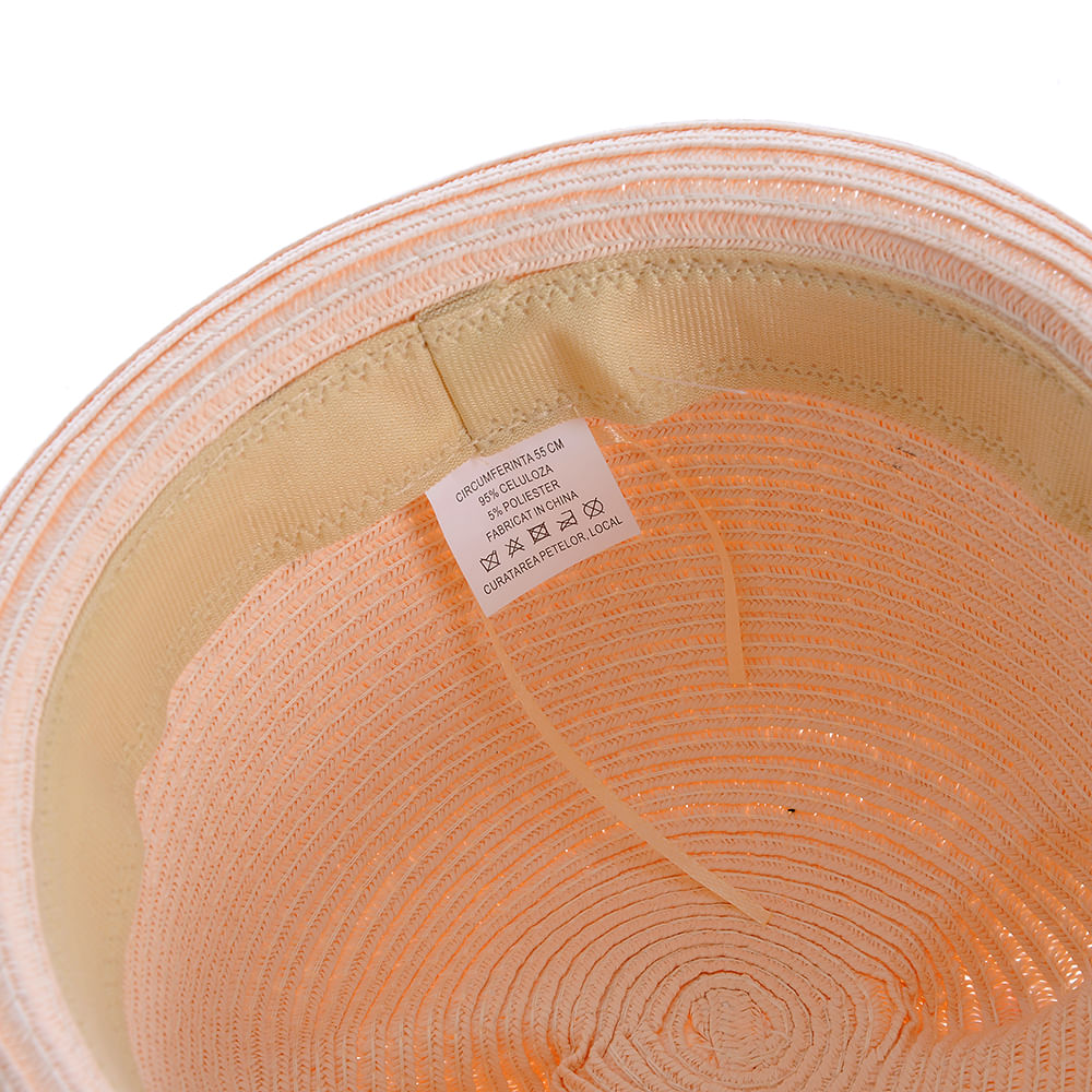 Palarie roz cu fluturi - 4 | YEO