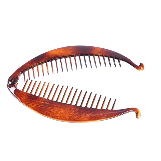 Clama lunga tip banana maro pentru coafuri elegante
