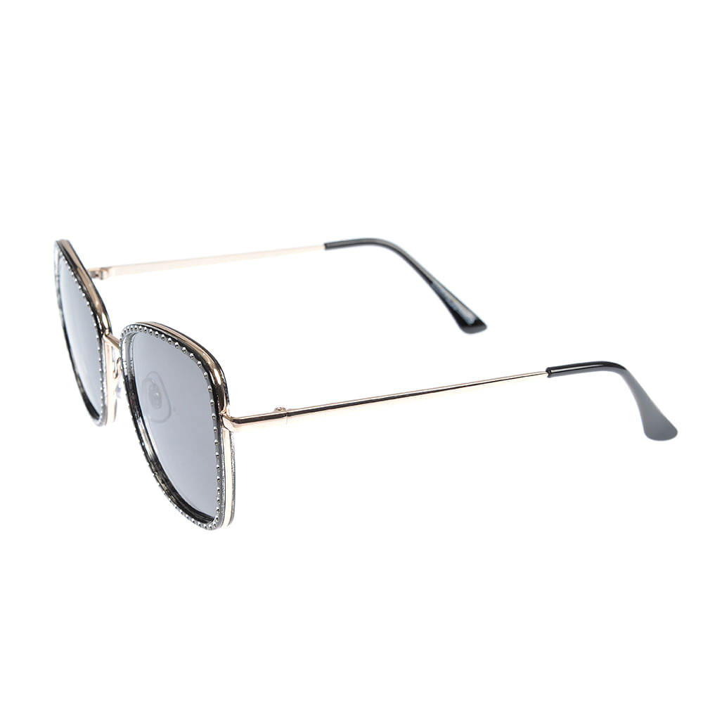Ochelari de soare negri rama cu tinte si protectie UV 400 - 1 | YEO