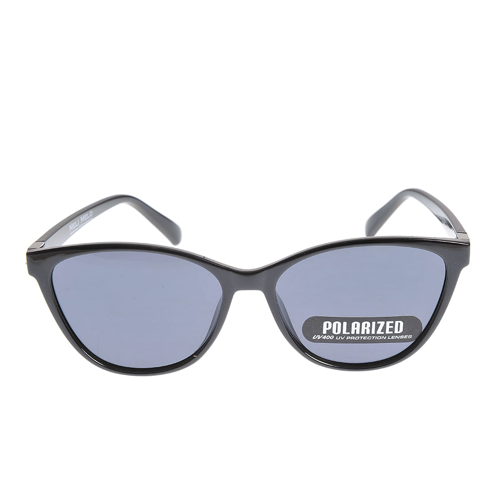 Ochelari de soare cu rama neagra si protectie UV 400