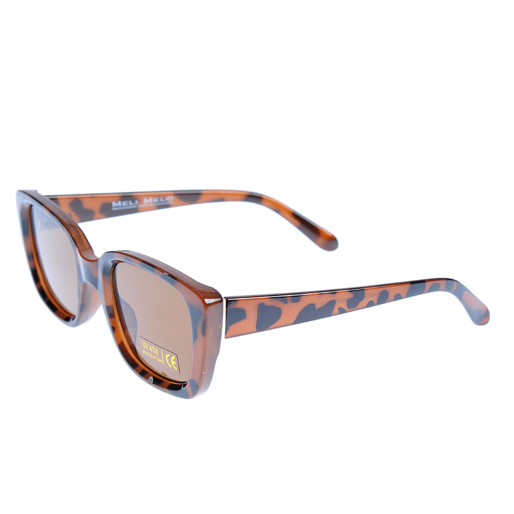 Ochelari de soare cu rama animal print - 1 | YEO