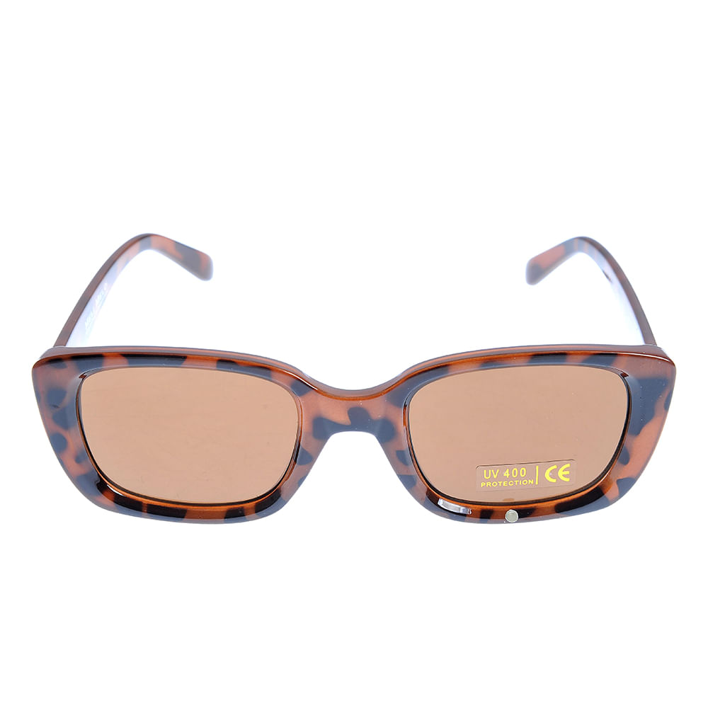 Ochelari de soare cu rama animal print - 3 | YEO