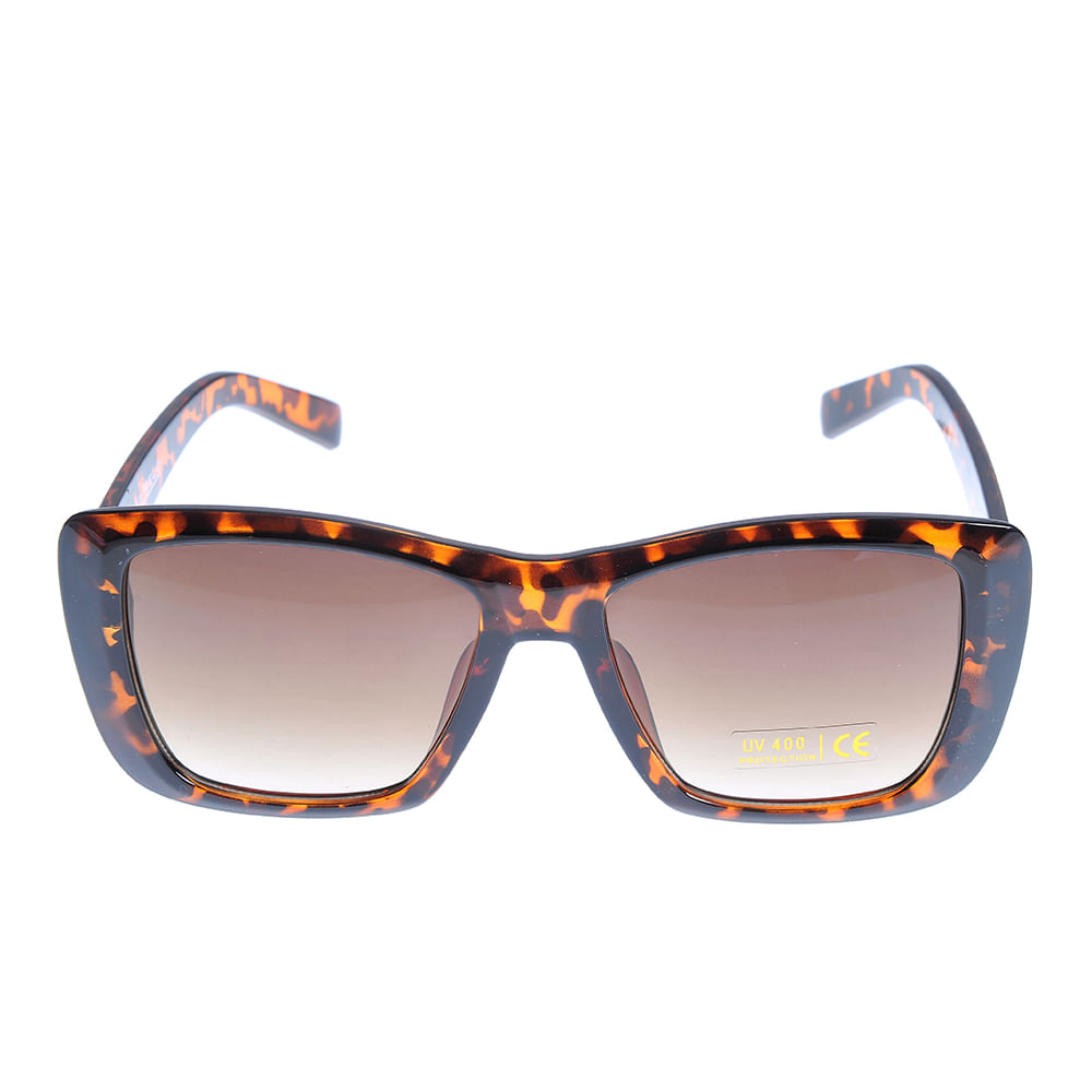 Ochelari de soare cu rama model animal print - 3 | YEO