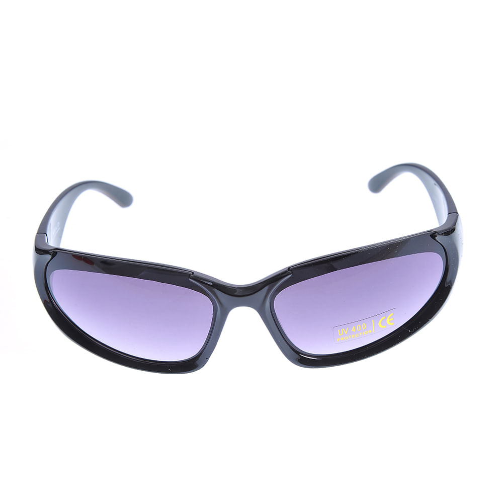 Ochelari de soare negri cu lentile mov - 3 | YEO