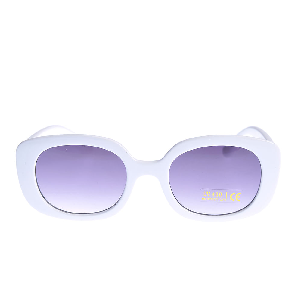 Ochelari de soare albi cu protectie UV400