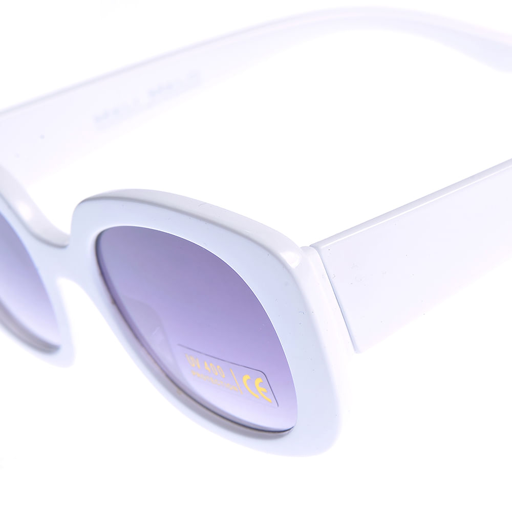 Ochelari de soare albi cu protectie UV400 - 2 | YEO
