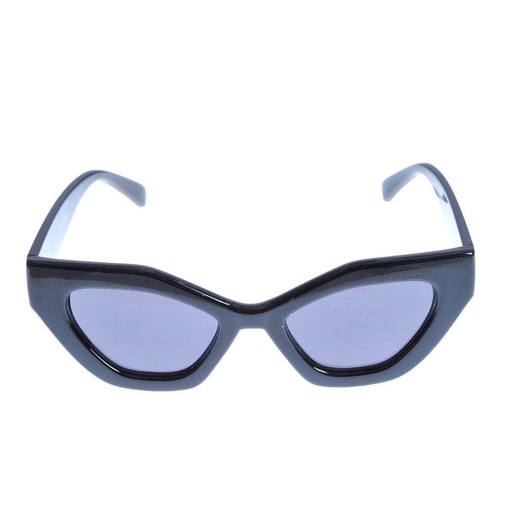 Ochelari de soare negri stil cat eye si protectie UV 400 - 3 | YEO