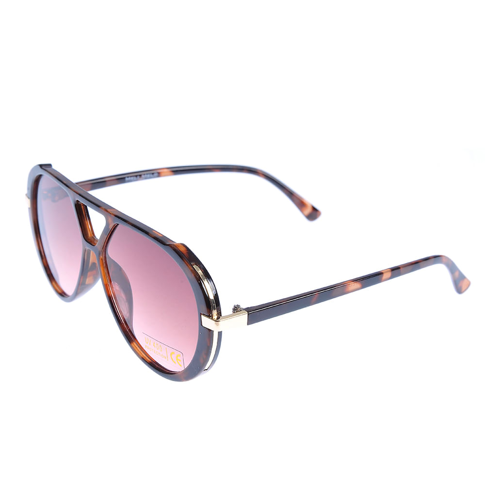 Ochelari de soare cu rama animal print si lentile UV 400 - 1 | YEO