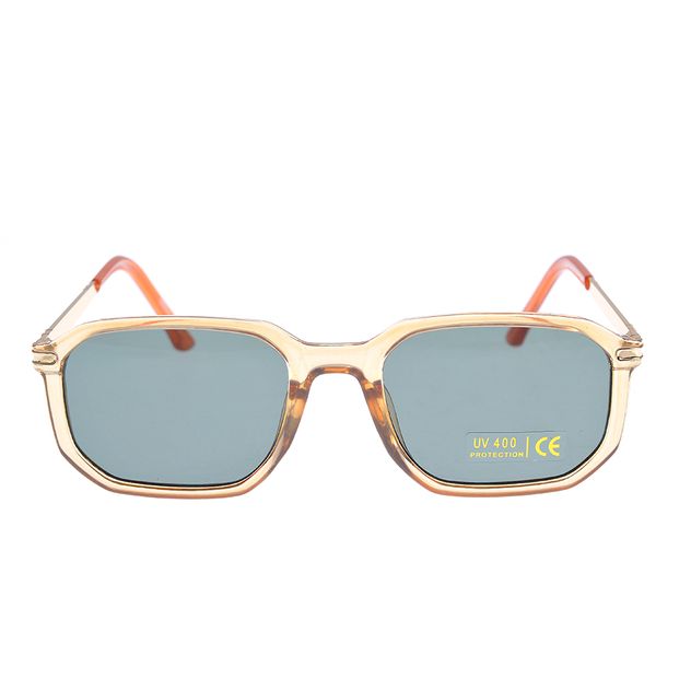Ochelari de soare cu rama maro si lentile cu protectie UV 400
