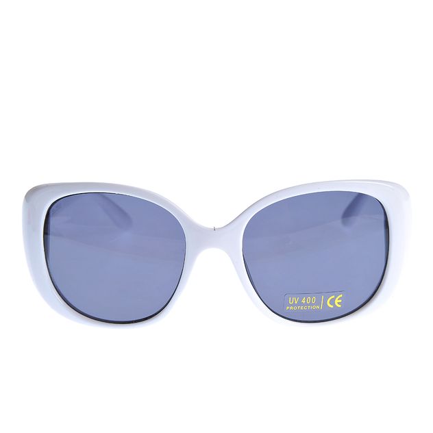 Ochelari de soare albi si protectie UV 400