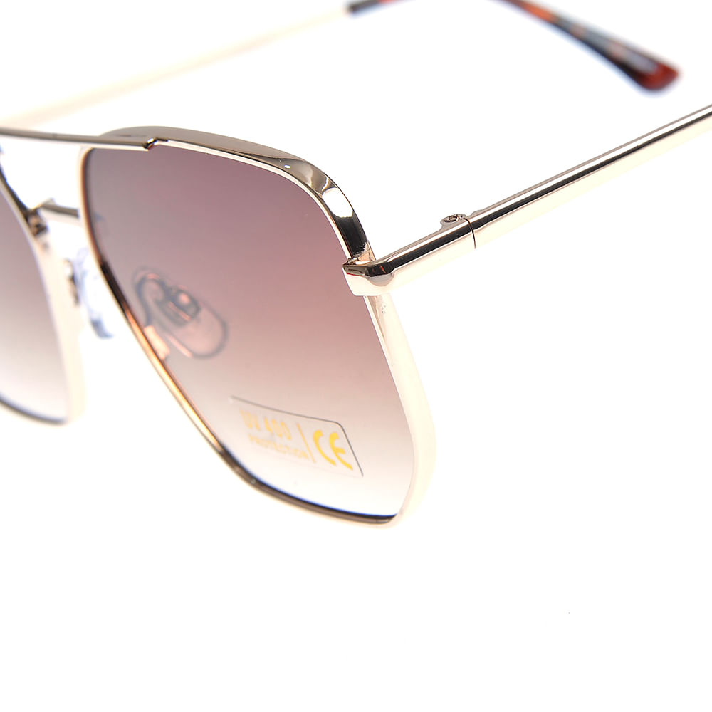 Ochelari de soare cu lentile maro si protectie UV400 - 2 | YEO