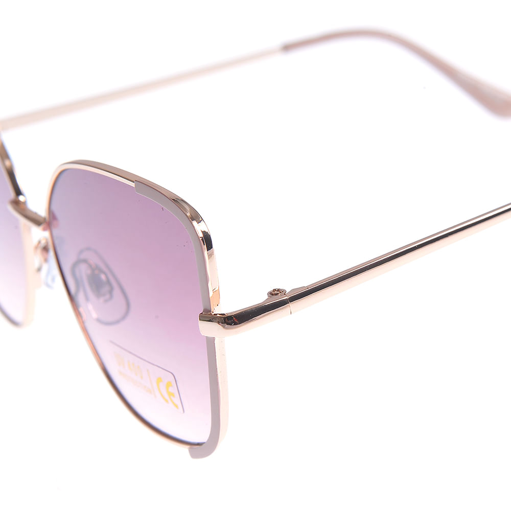 Ochelari de soare cu lentile roz si protectie UV 400 - 2 | YEO