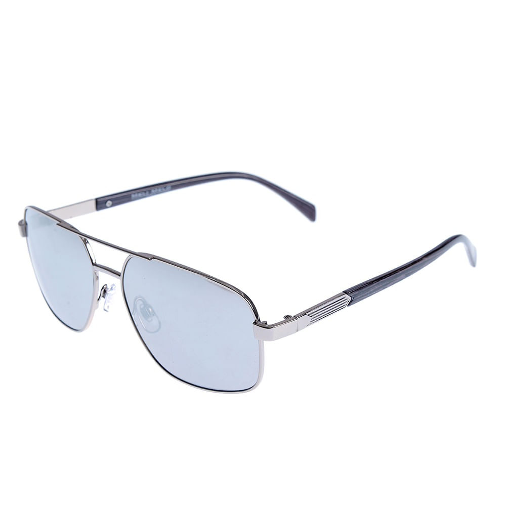 Ochelari de soare argintii cu lentile  in degrade - 1 | YEO