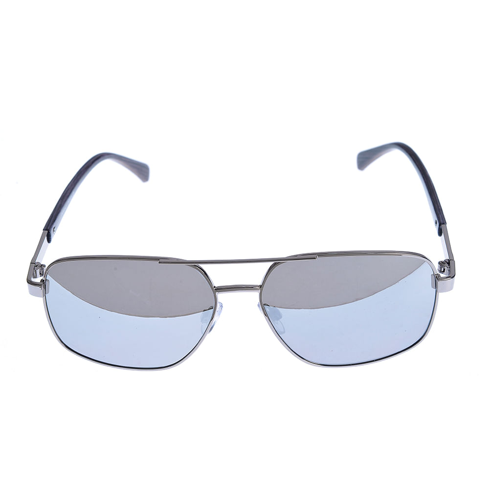 Ochelari de soare argintii cu lentile  in degrade - 3 | YEO