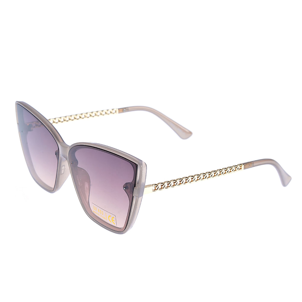 Ochelari de soare mov cu brate subtiri - 1 | YEO