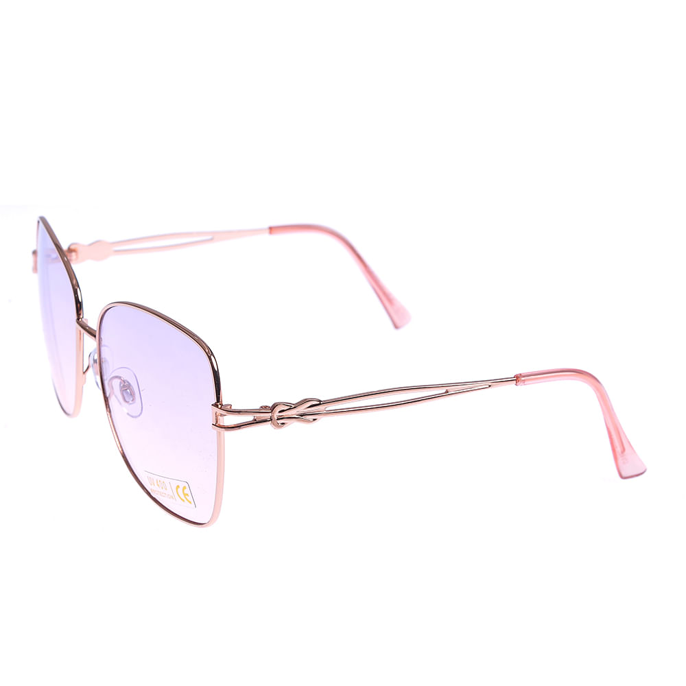 Ochelari de soare roz cu protectie UV 400 - 1 | YEO