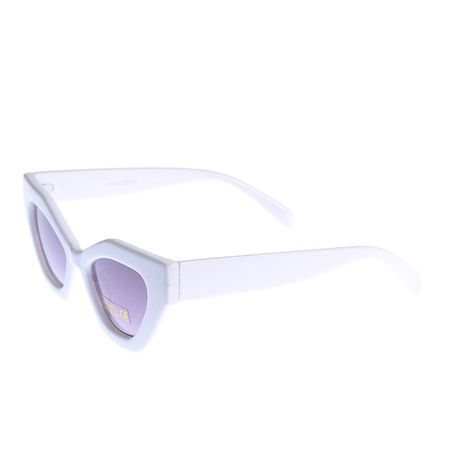 Ochelari de soare albi cu protectie UV 400
