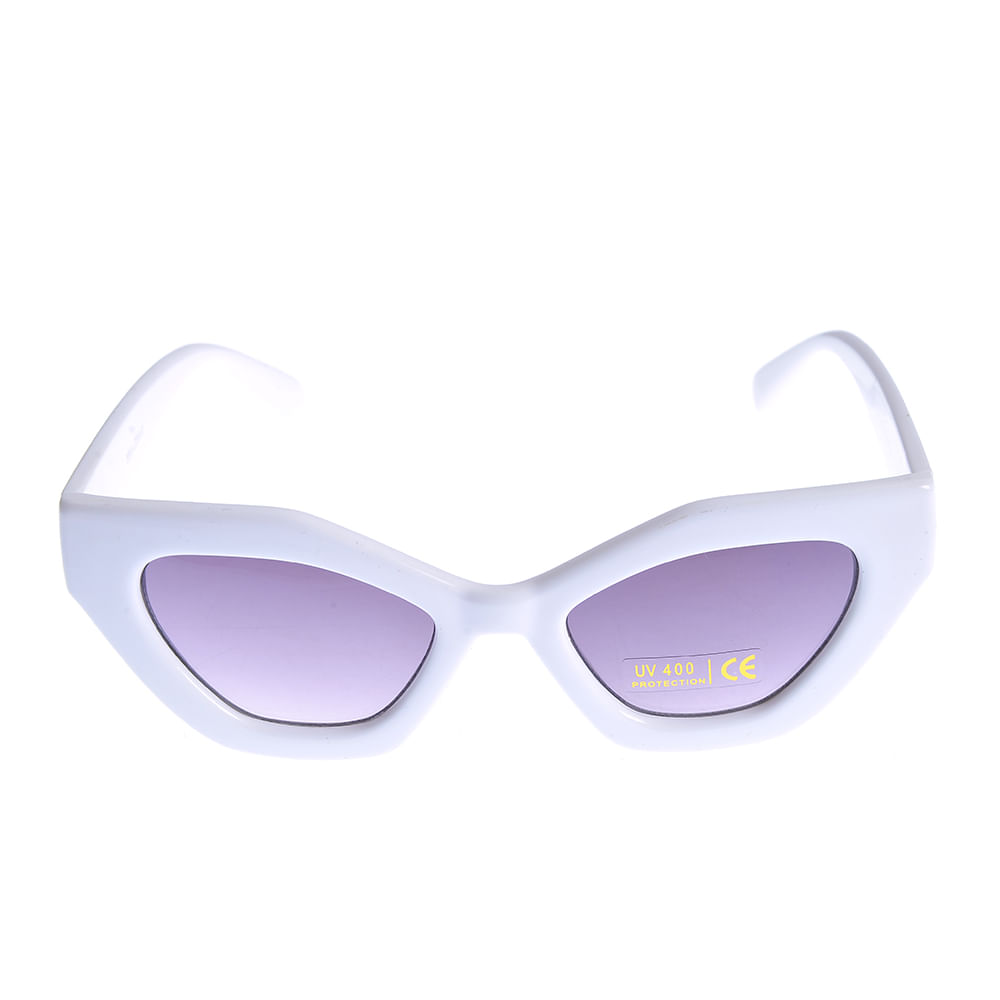 Ochelari de soare albi cu protectie UV 400 - 3 | YEO