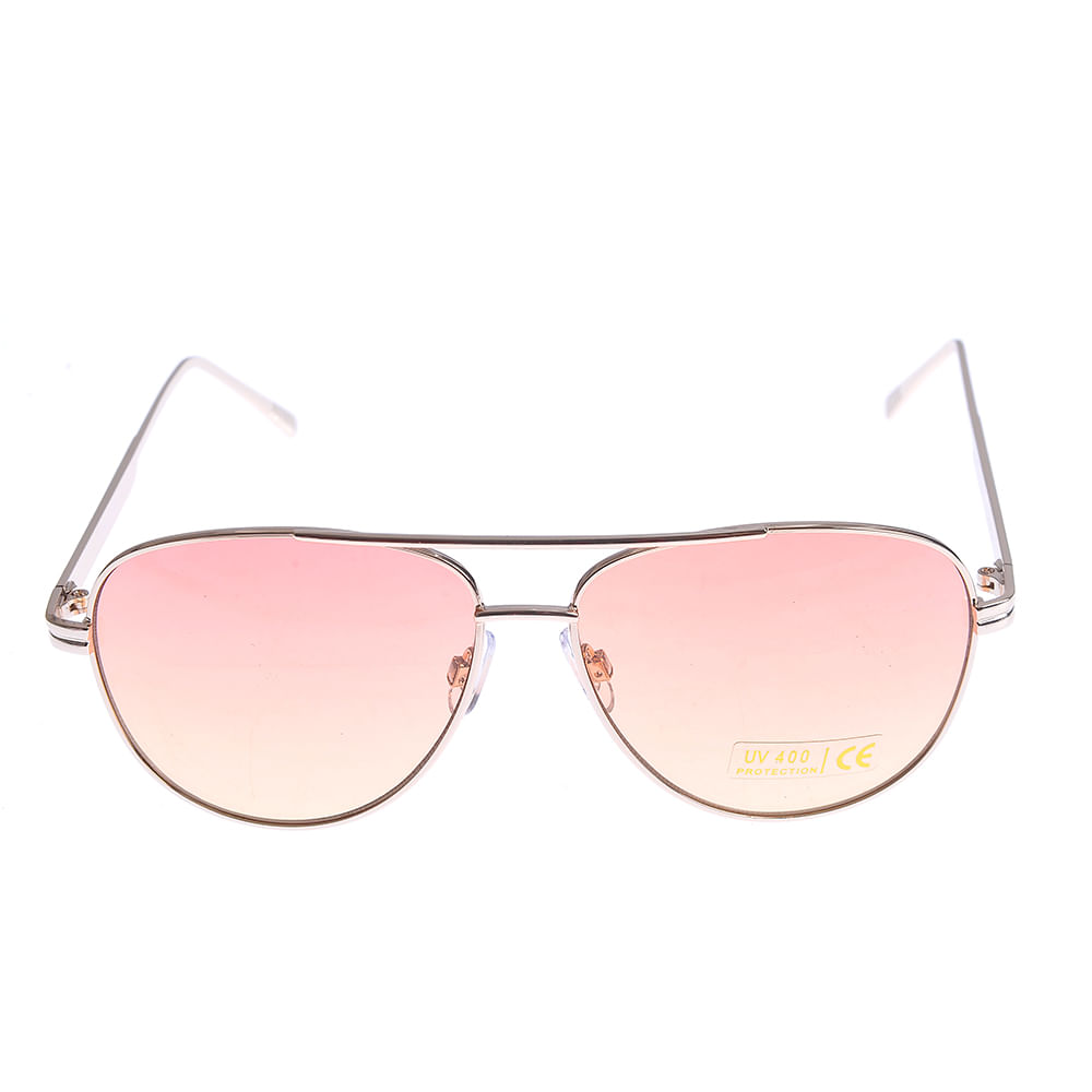 Ochelari de soare cu lentile roz si protectie UV 400 - 3 | YEO