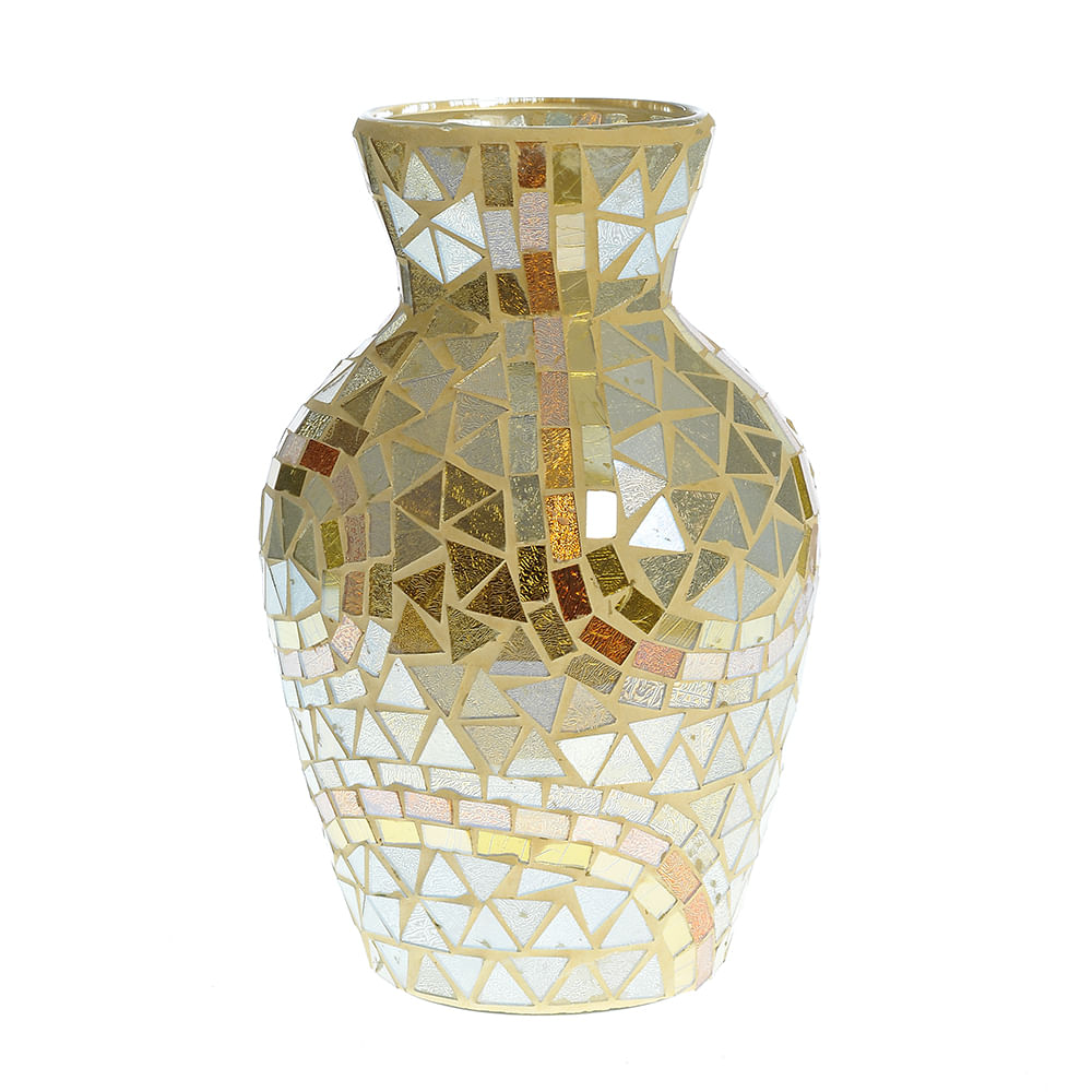 Vaza mozaic aurie 26 cm