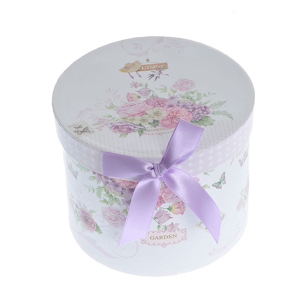 Ceainic din ceramica cu model floral - 3 | YEO