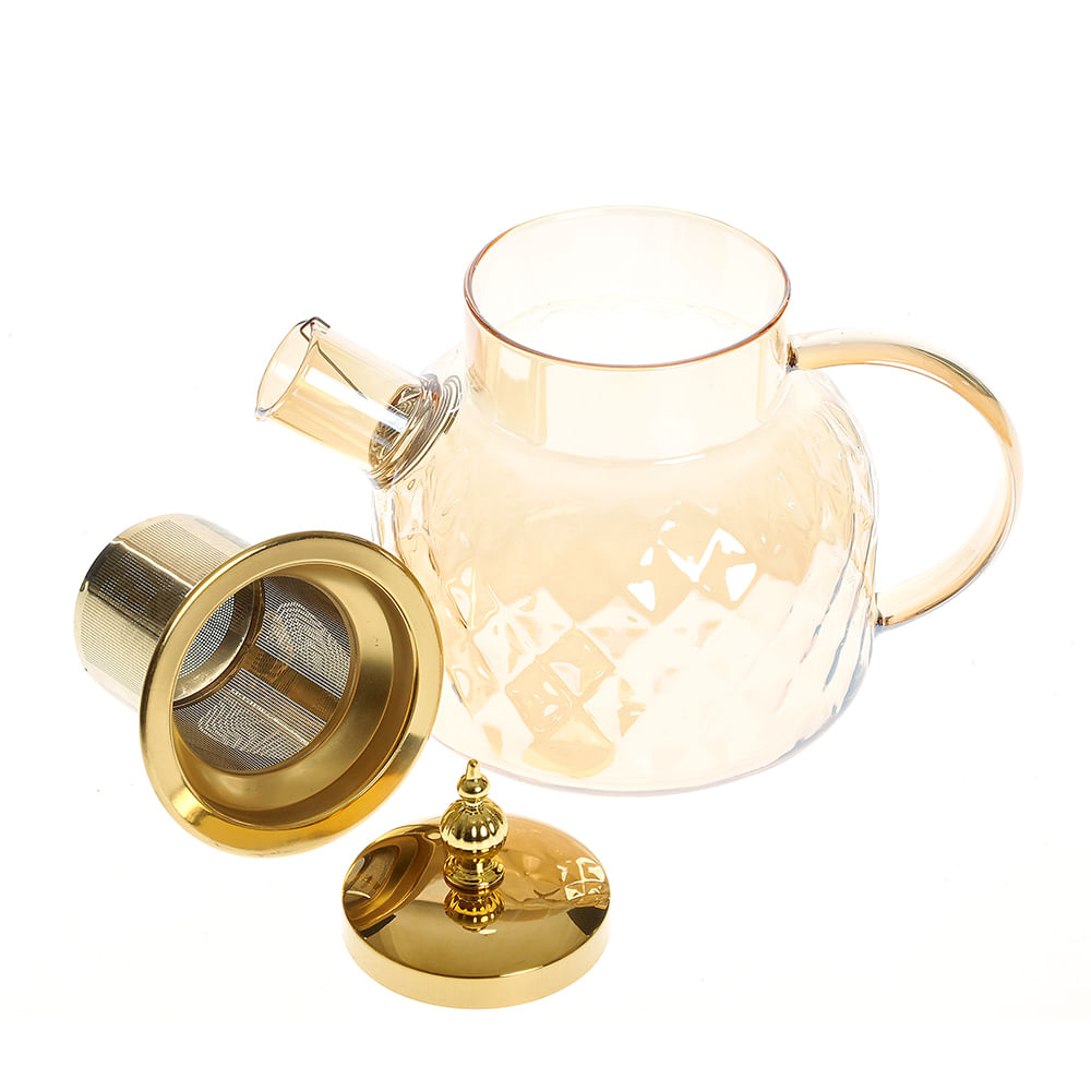 Ceainic din sticla cu infuzor 1000 ml - 1 | YEO