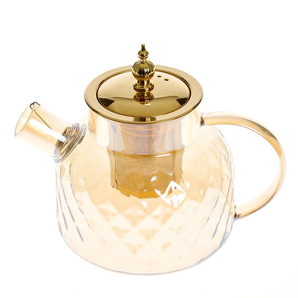 Ceainic din sticla cu infuzor 1000 ml - 2 | YEO