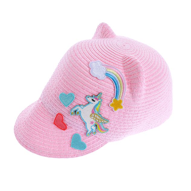 Sapca roz cu unicorn