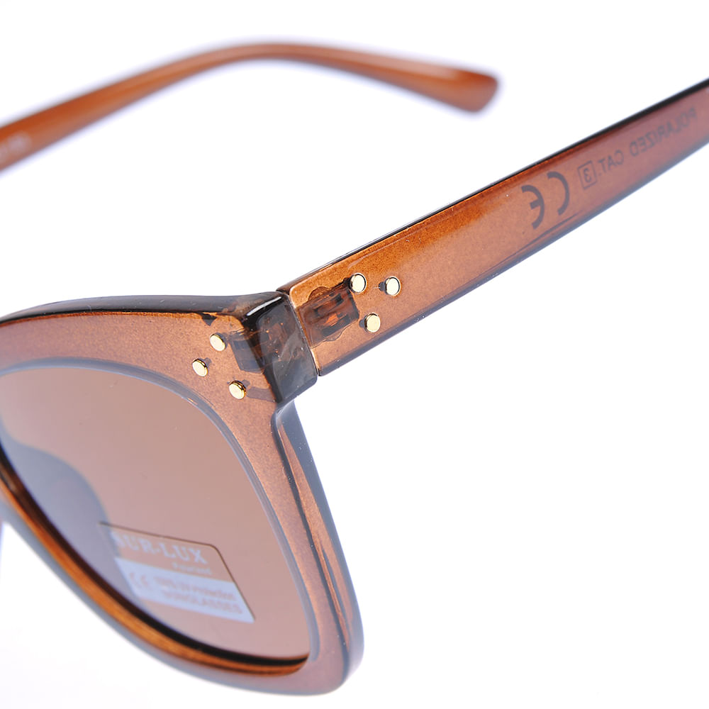 Ochelari de soare maro polarizati si protectie UV 100% - 2 | YEO