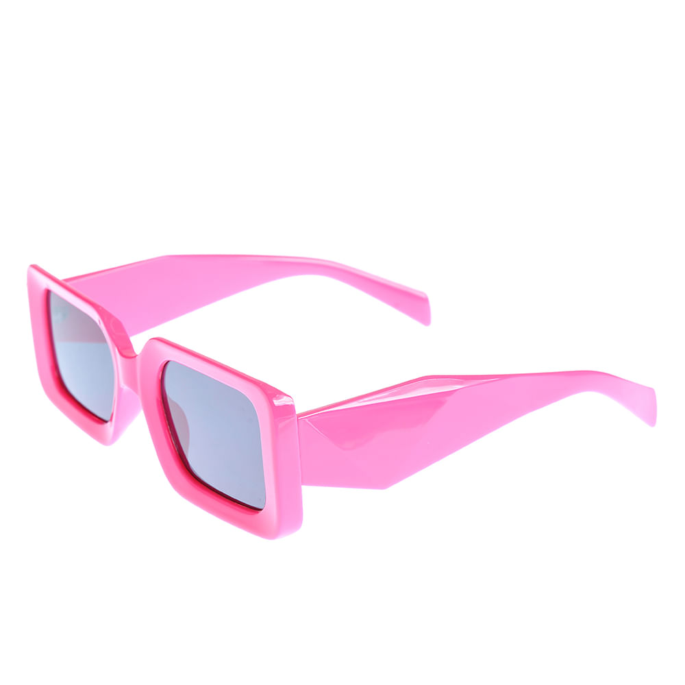 Ochelari de soare roz  cu lentile dreptunghiulare - 1 | YEO