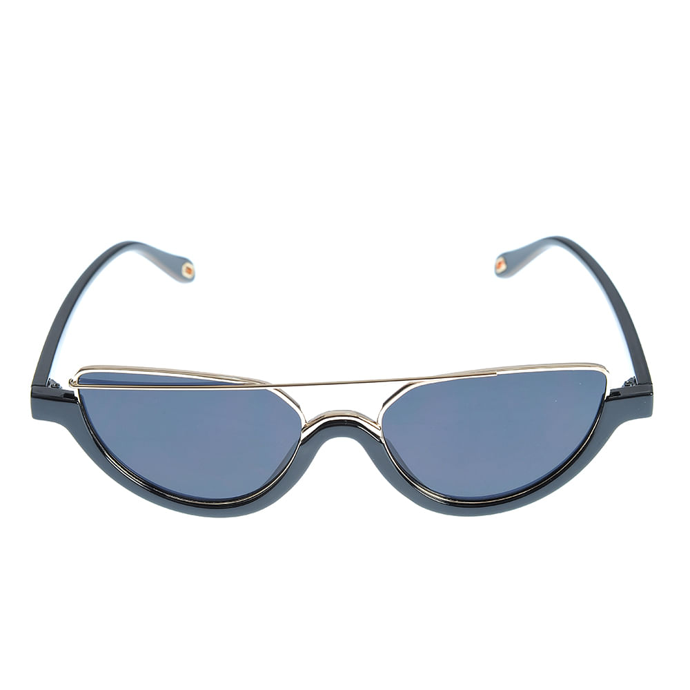 Ochelari de soare negri cu lentile Cat Eye - 4 | YEO