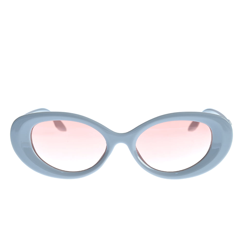 Ochelari de soare gri si lentile roz