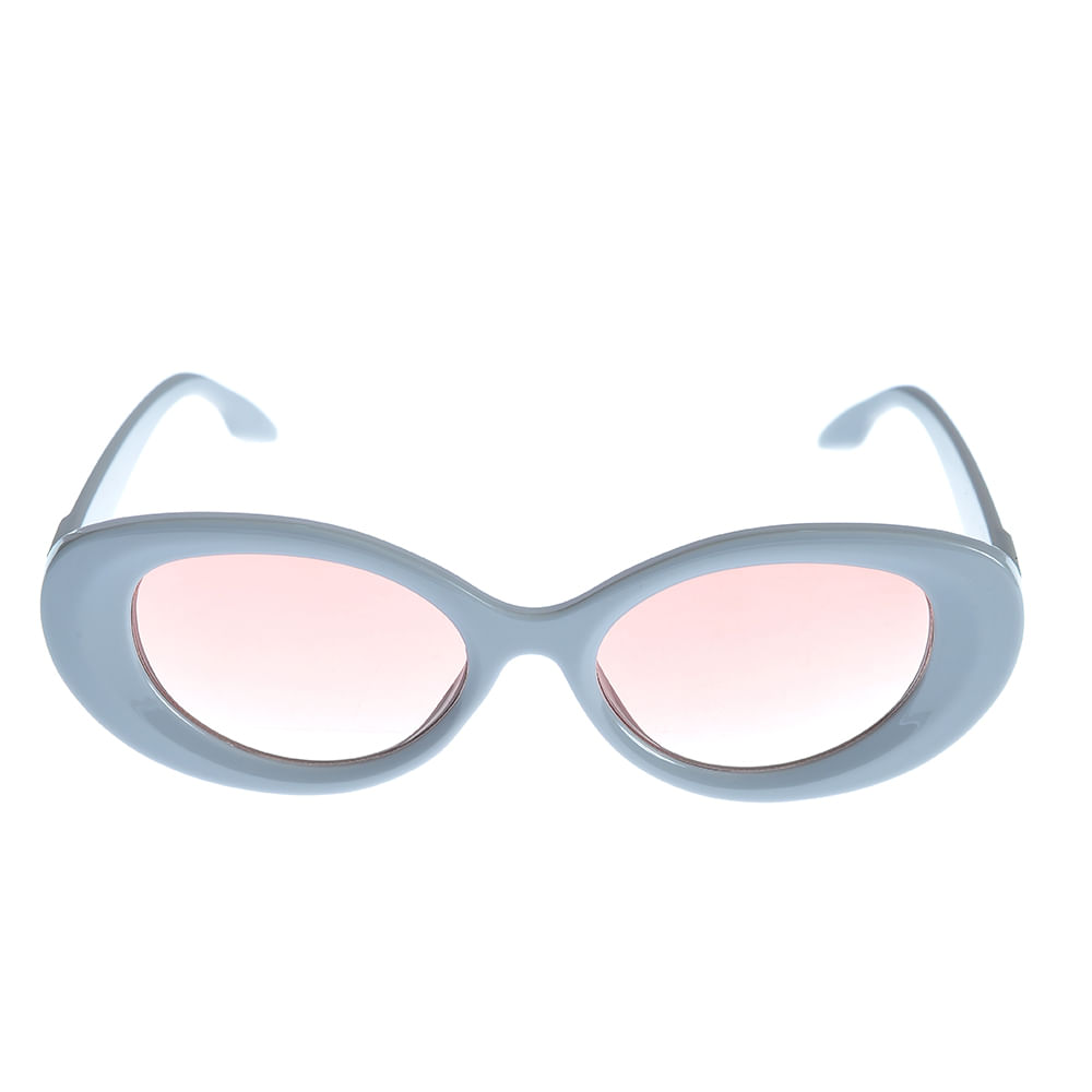 Ochelari de soare gri si lentile roz - 4 | YEO
