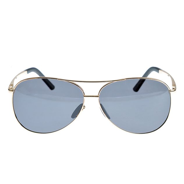 Ochelari de soare aurii tip police