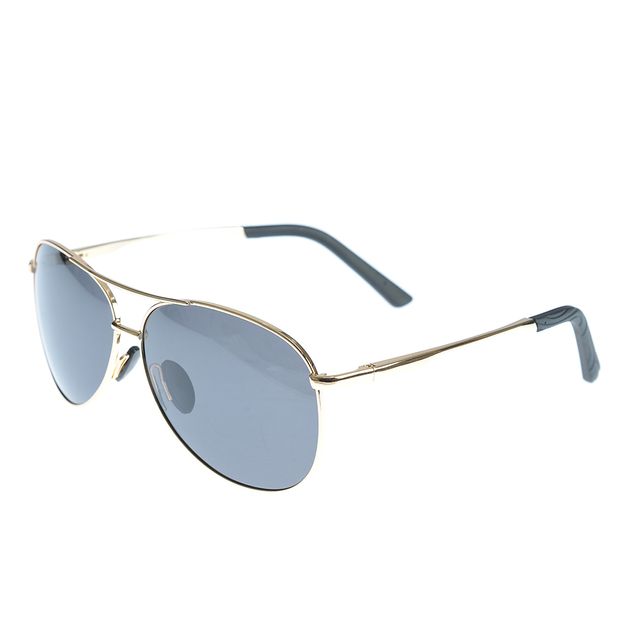 Ochelari de soare aurii tip police