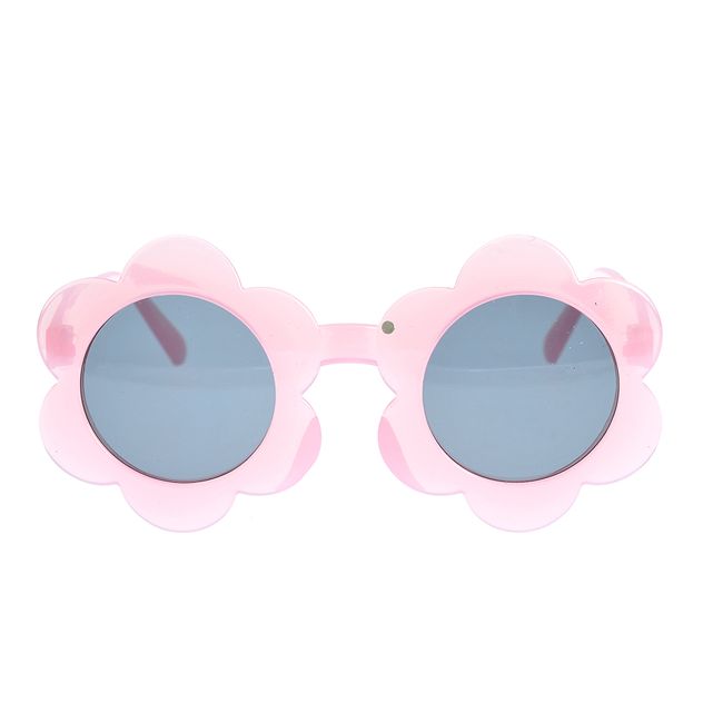 Ochelari de soare roz forma floare