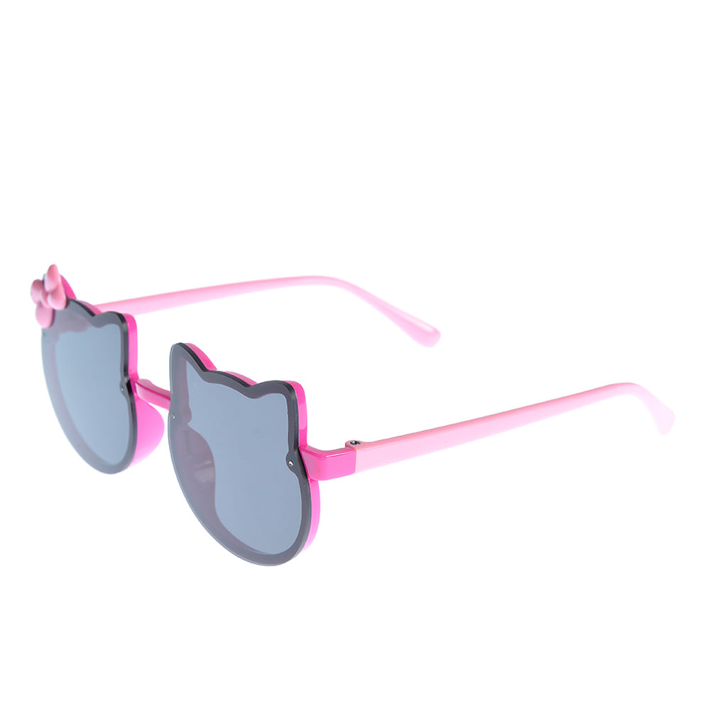 Ochelari de soare negru cu roz  forma pisica - 1 | YEO