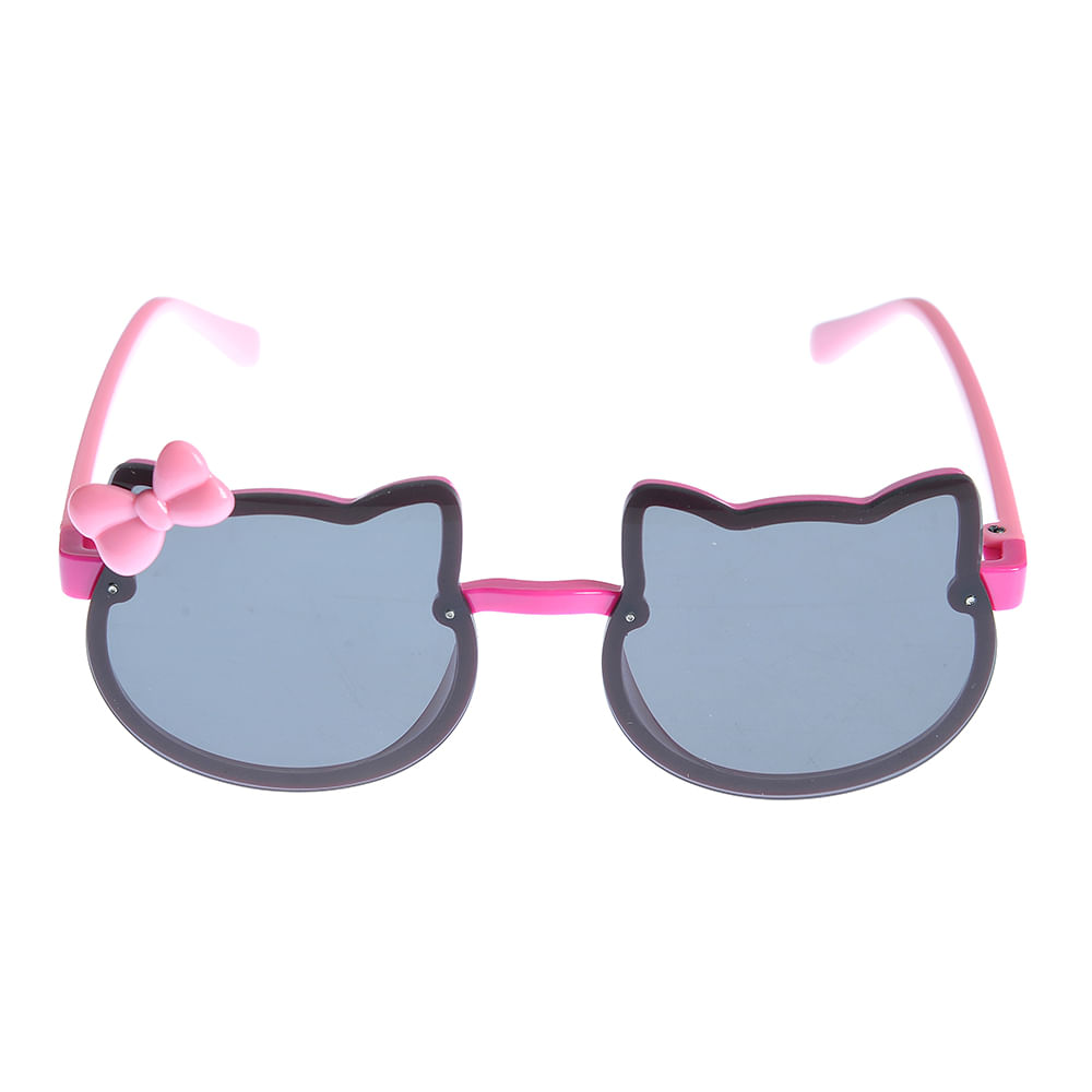Ochelari de soare negru cu roz  forma pisica - 3 | YEO