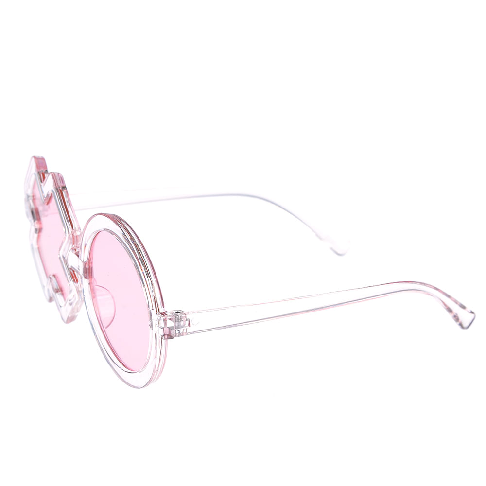 Ochelari de soare roz lentile X si O - 1 | YEO