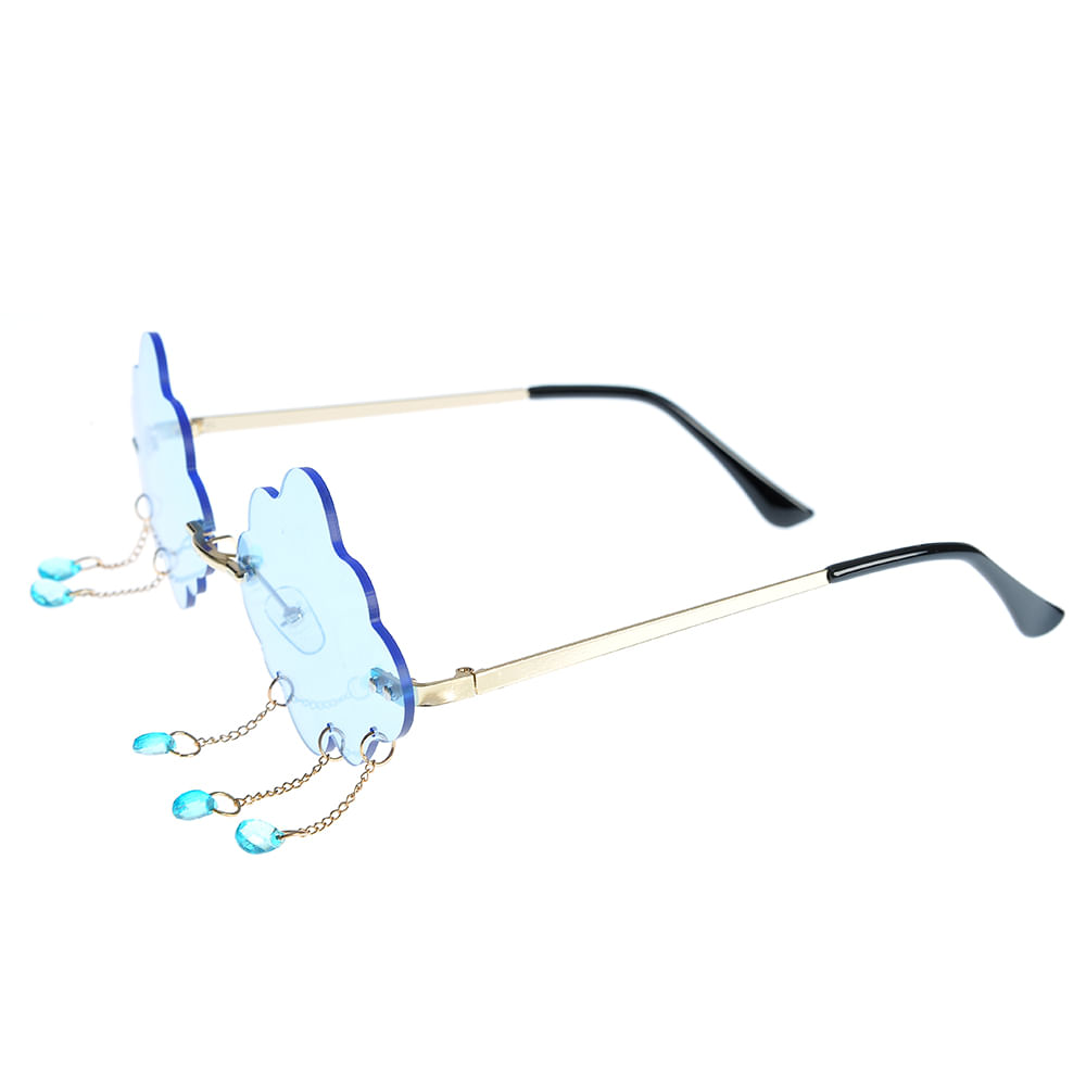 Ochelari de soare cu lentile nori bleu - 1 | YEO