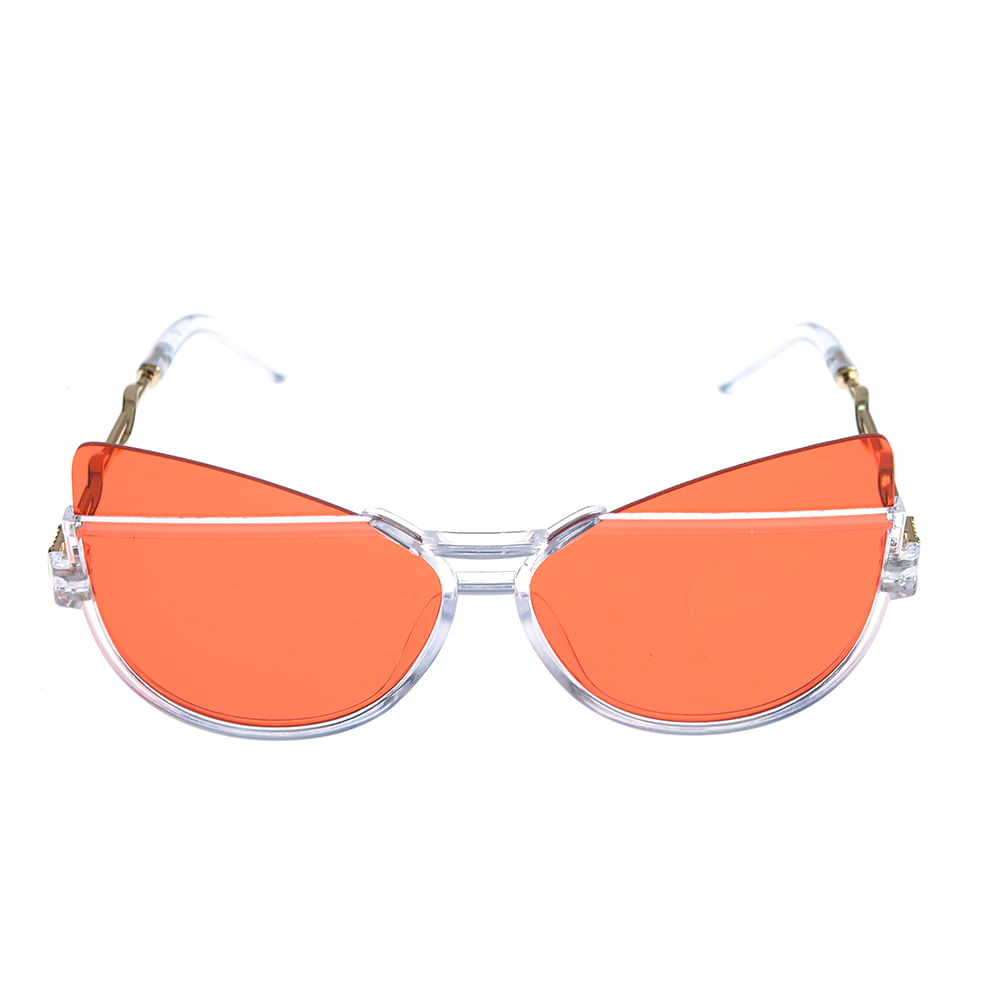 Ochelari de soare rosii cu lentile Cat Eye - 4 | YEO