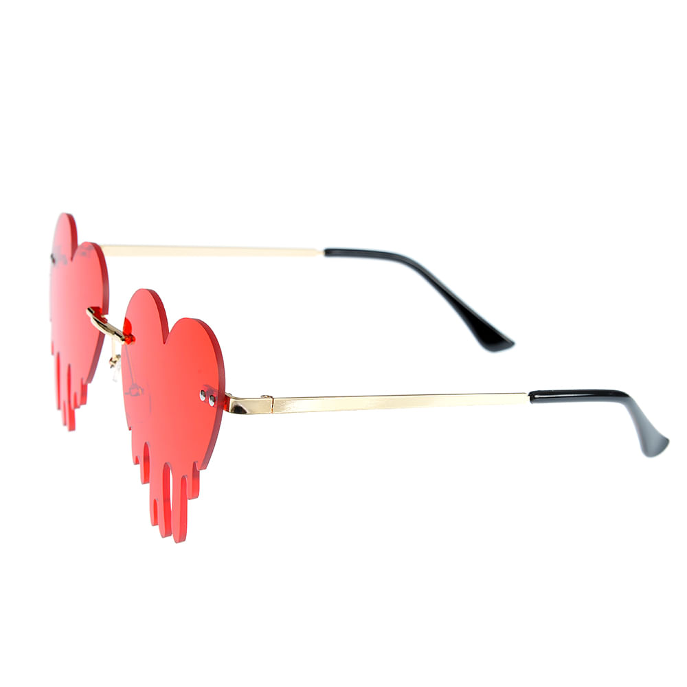 Ochelari de soare inimi rosii - 1 | YEO