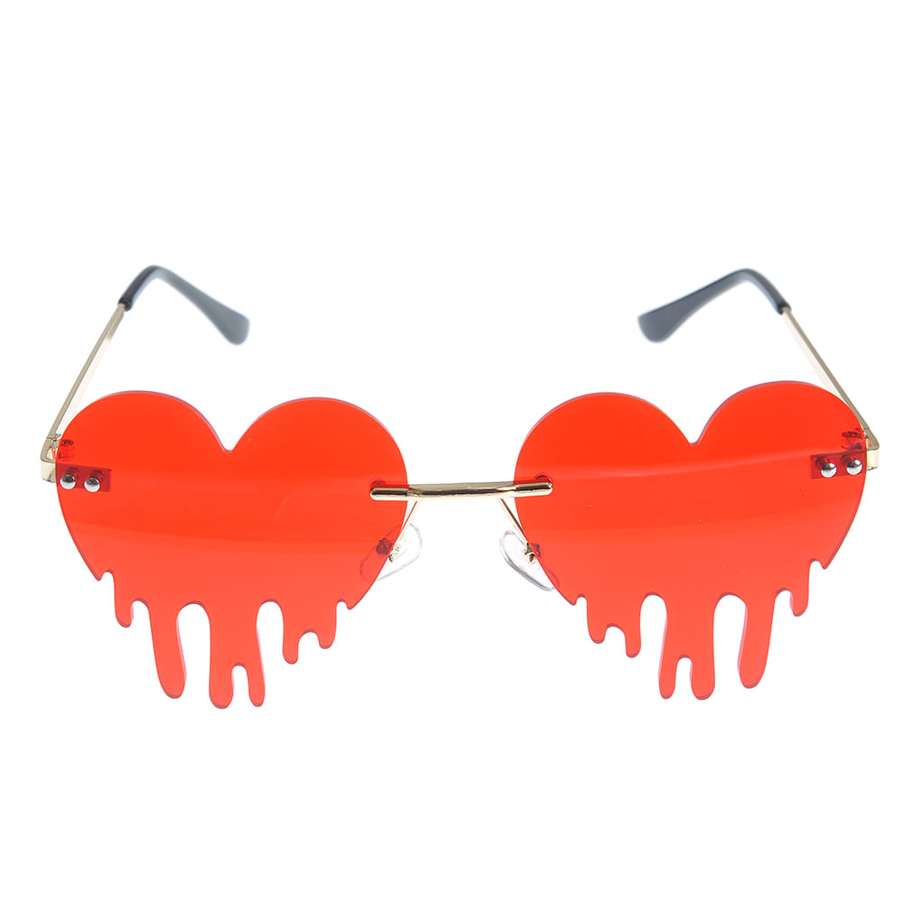 Ochelari de soare inimi rosii - 3 | YEO